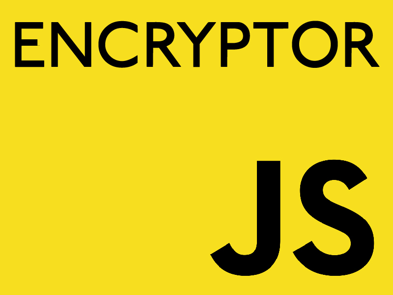 letters J and S and the work encryptor
